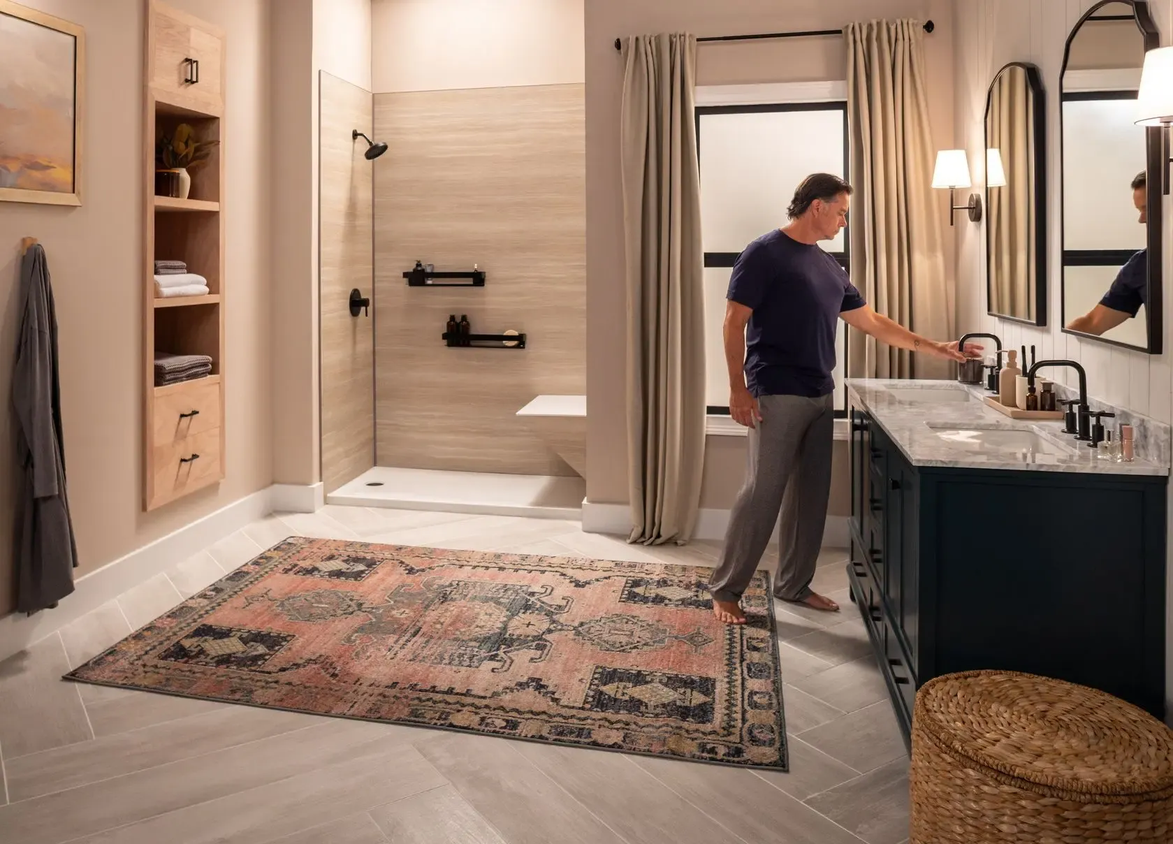 Tub to Shower Image 1